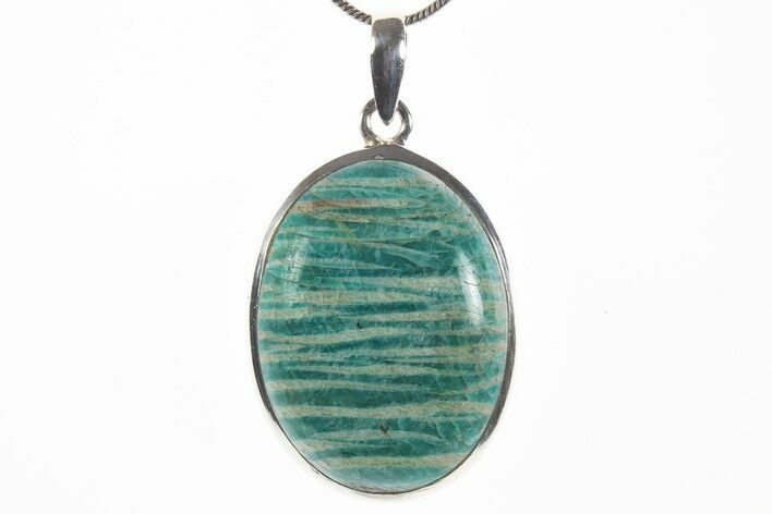 Amazonite Pendant (Necklace) - Sterling Silver #339837